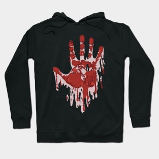 Spooky Blood Hand Halloween Hoodie